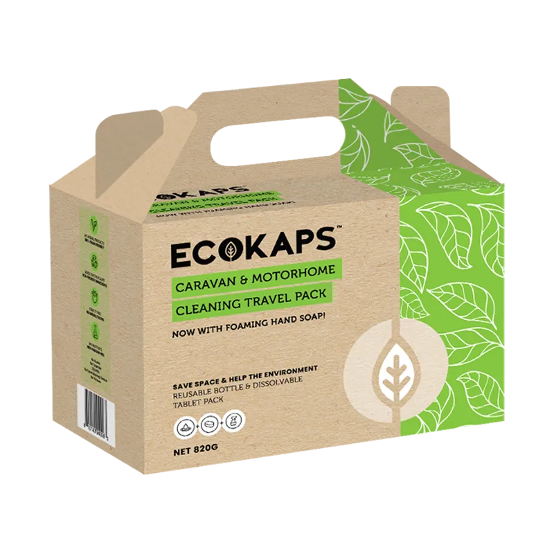 Caravan & Motorhome Cleaning Travel Pack ECOKAPS New Zealand ECOKAPS NZ