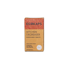 Kitchen Degreaser Cleaner Tablets ECOKAPS Dissolvable Cleaning Tablet New Zealand, front of box